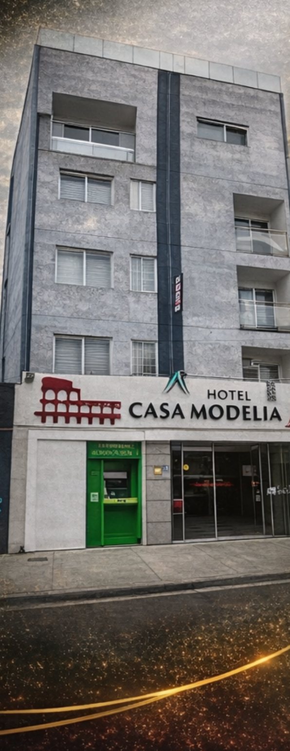 Fachada del Hotel Casa Modelia en la Carrera 82